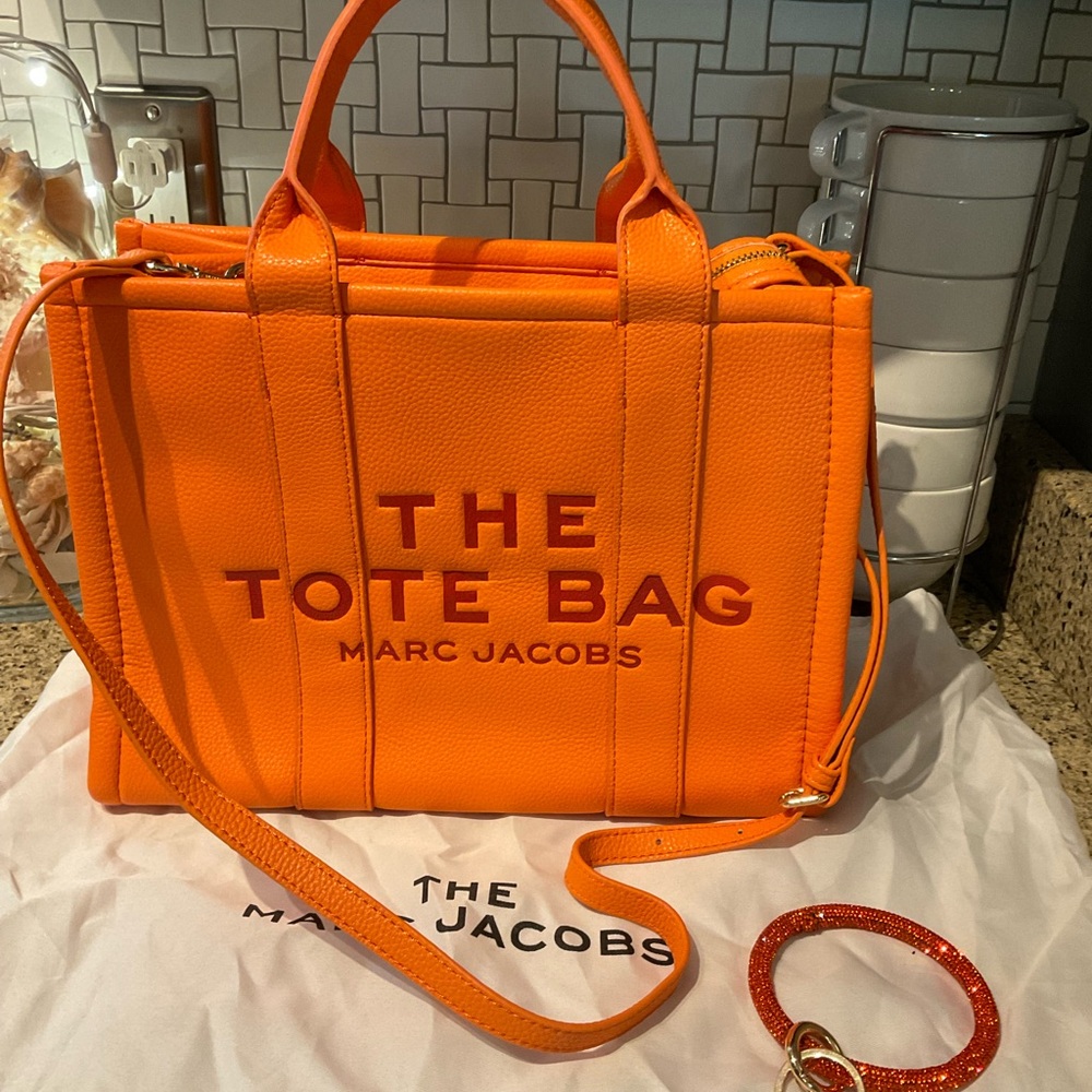 Inspired The Tote Bag Orange Medium